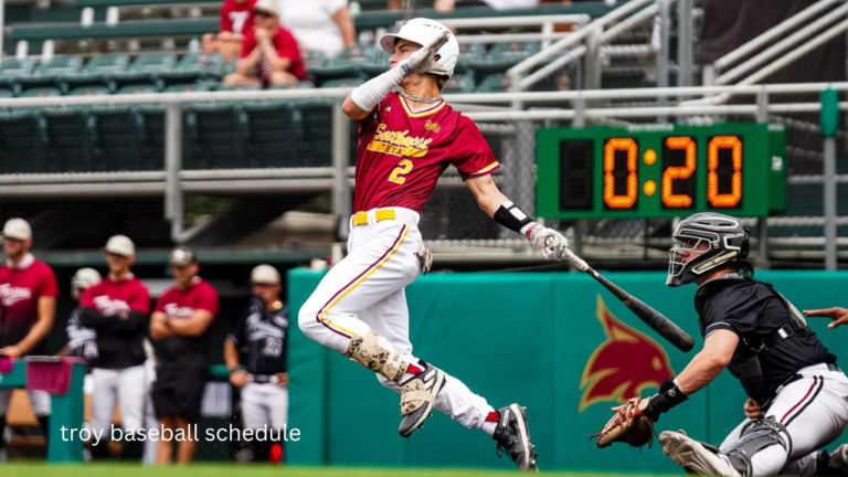 troy baseball schedule